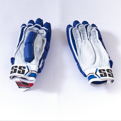 SS Super Test Blue Batting Gloves