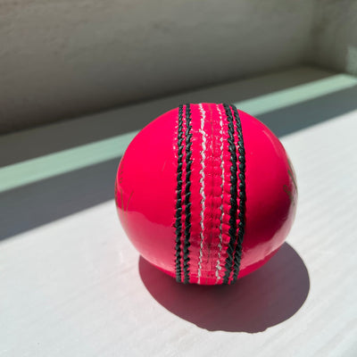 Cricsto Pink Cricket Ball - County
