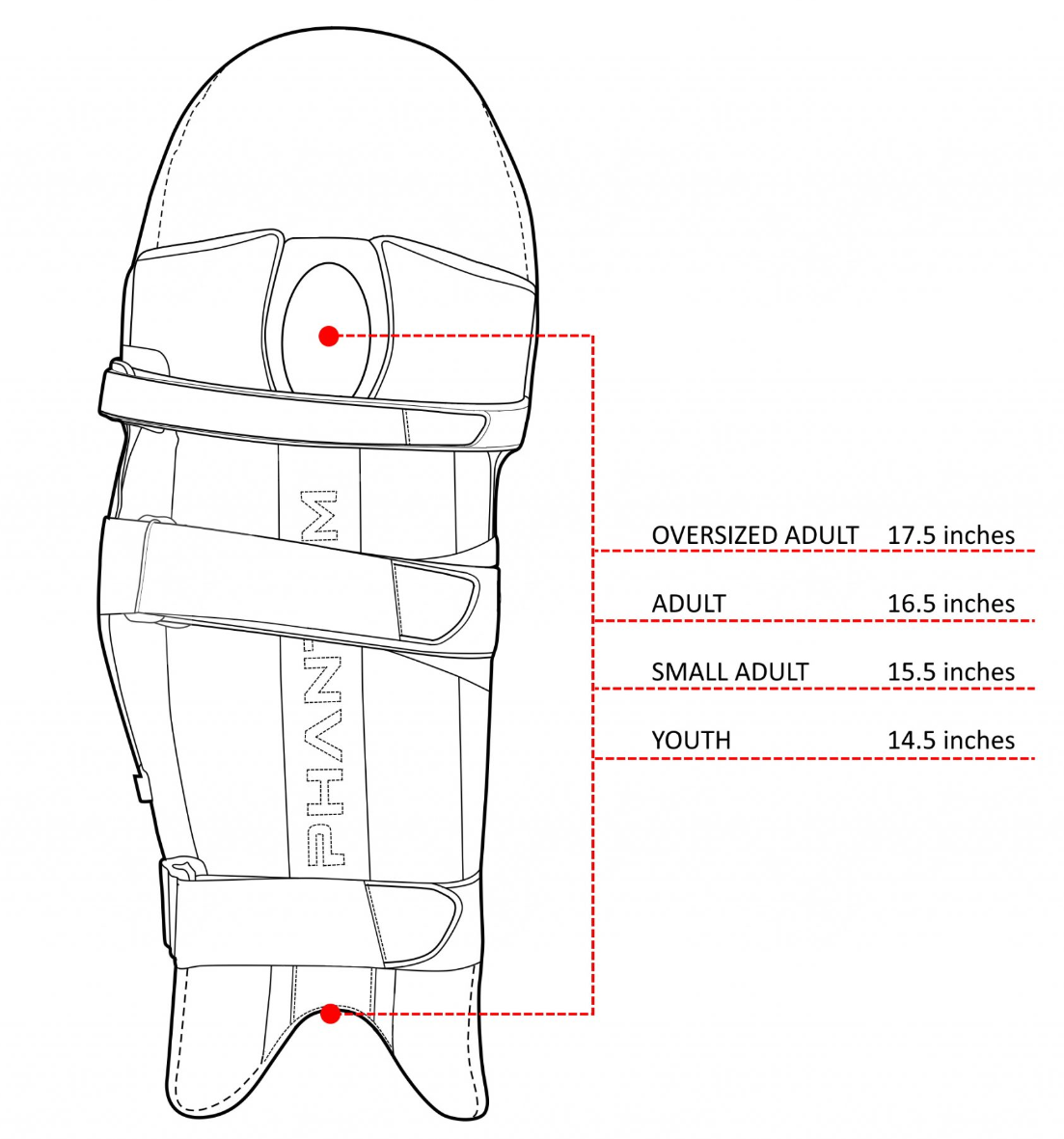 Phantom Limited Gel Batting Pads